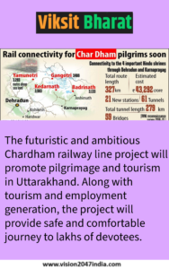 Chardham Railway Project