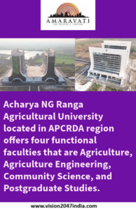 ANGRAU university APCRDA region