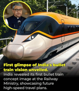 high speed bullet train india