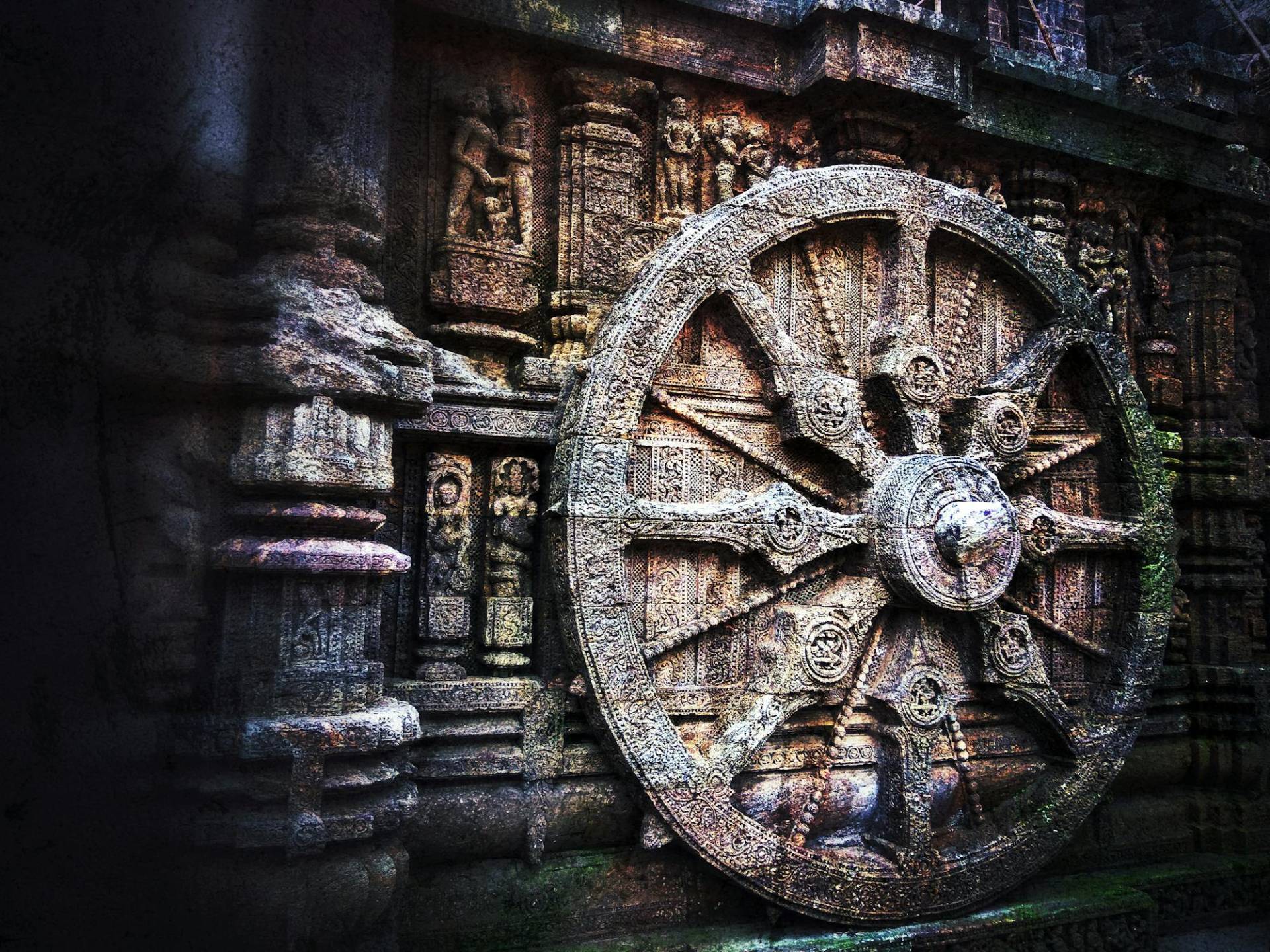 KonarkSunChariotWheel