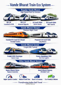 vande bharat train eco system india semihighspeedtrain