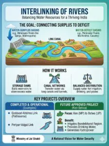 interlinking of rivers india