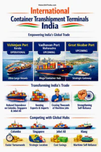 international container transhipment terminals india